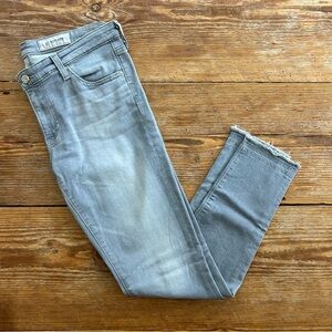 AG Adriano Goldschmied AG-ED Denim Light Gray Super Skinny Legging Ankle Jeans